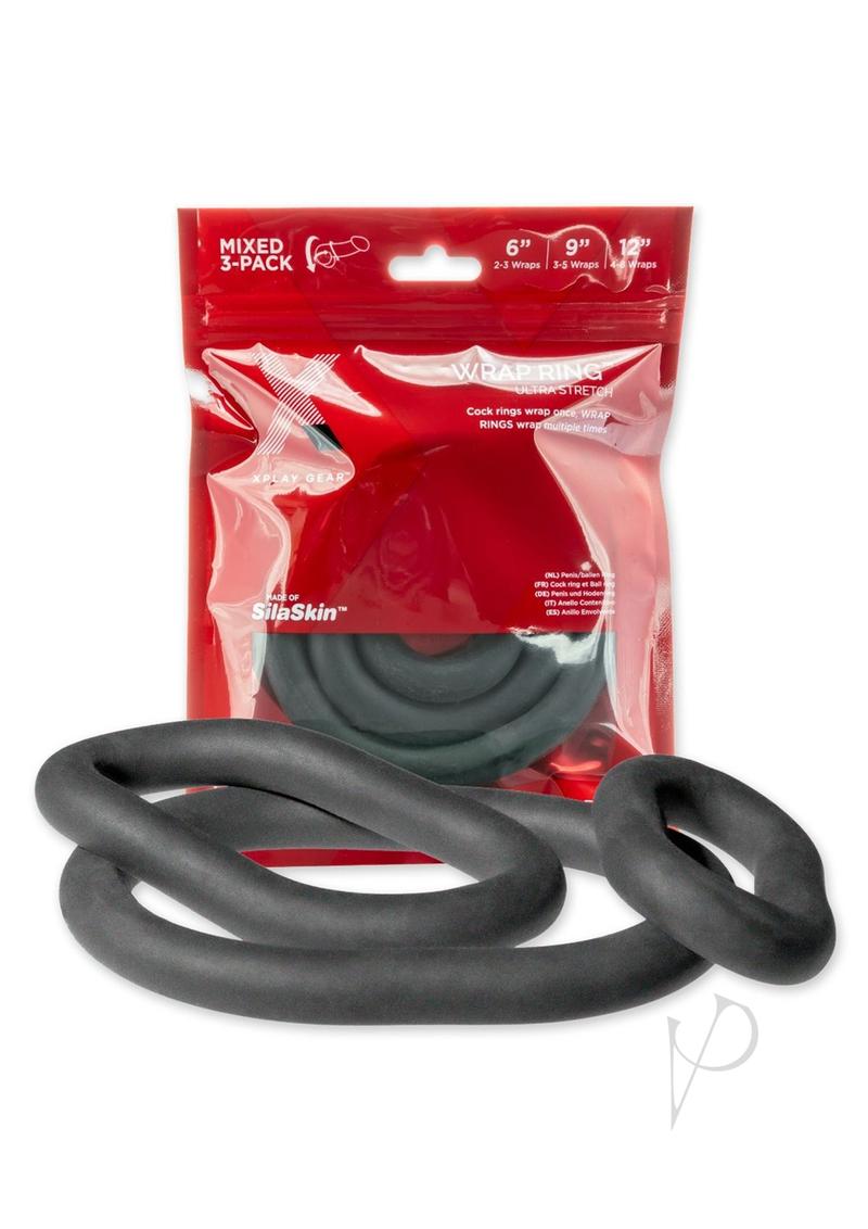 Xplay Ultra Wrap Erection Enhancer Non-Vibrating Cock Rings