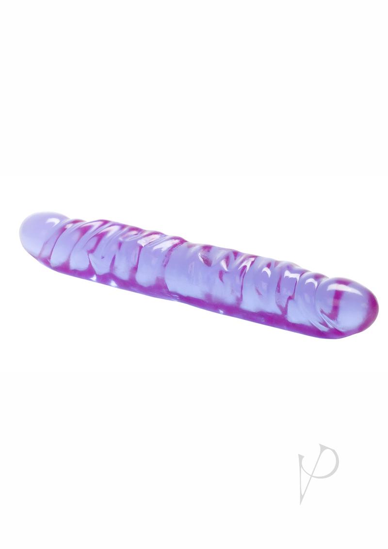 REFLECTIVE GEL SERIES VEINED Realstic Double Ended Dildo