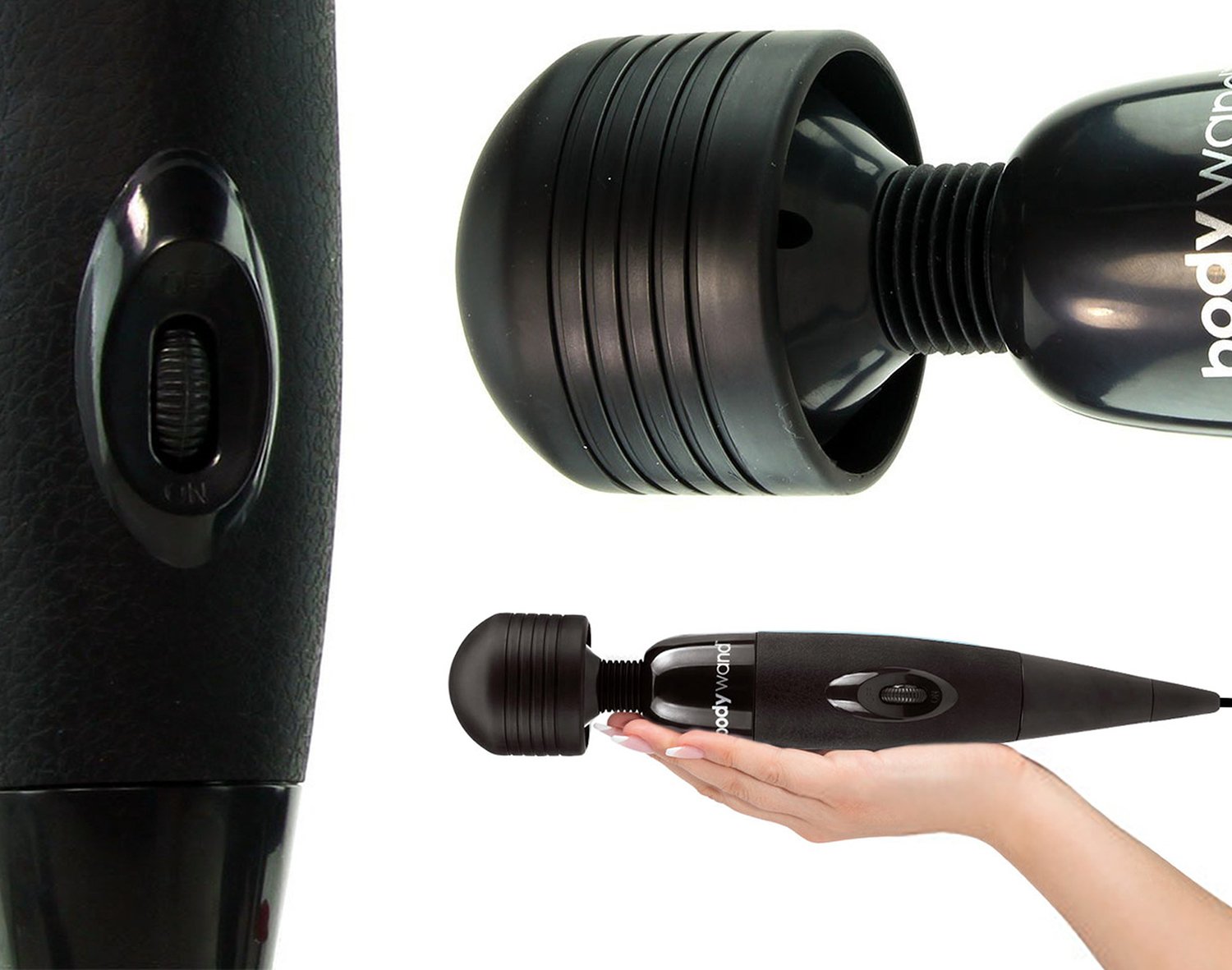 Bodywand Original Wand Vibrator Massager With AC Power Cord 