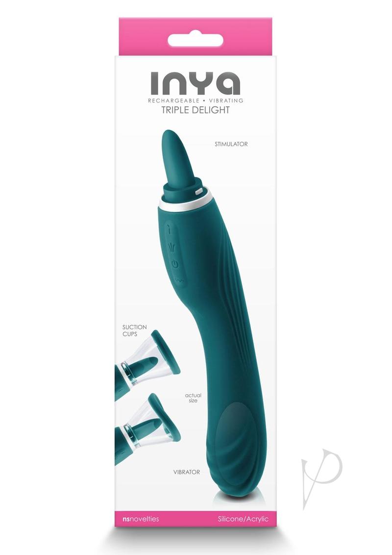 Inya Triple Delight Oral Sex Vibrator