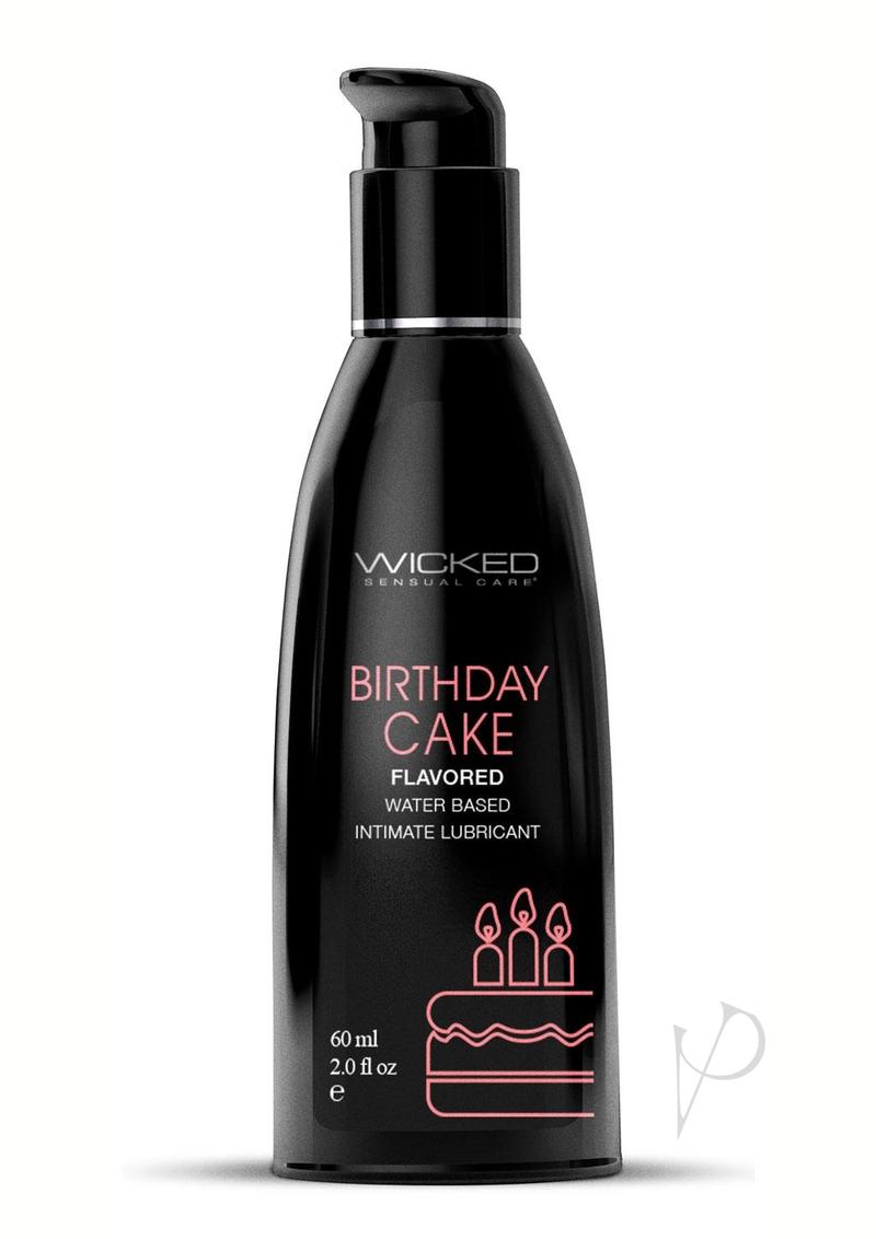 Wicked Aqua Birthday Cake Water Based Lube 