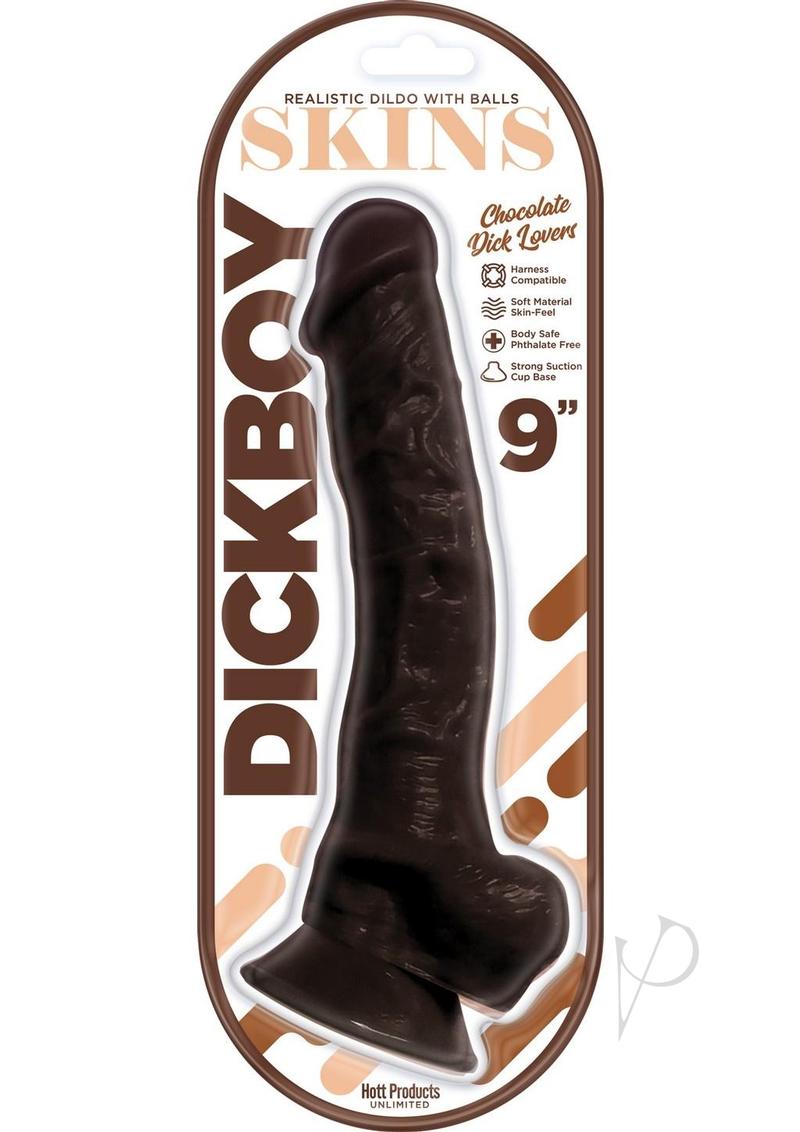 Dick Boy SKINS 9 inches Suction Cup Dildo