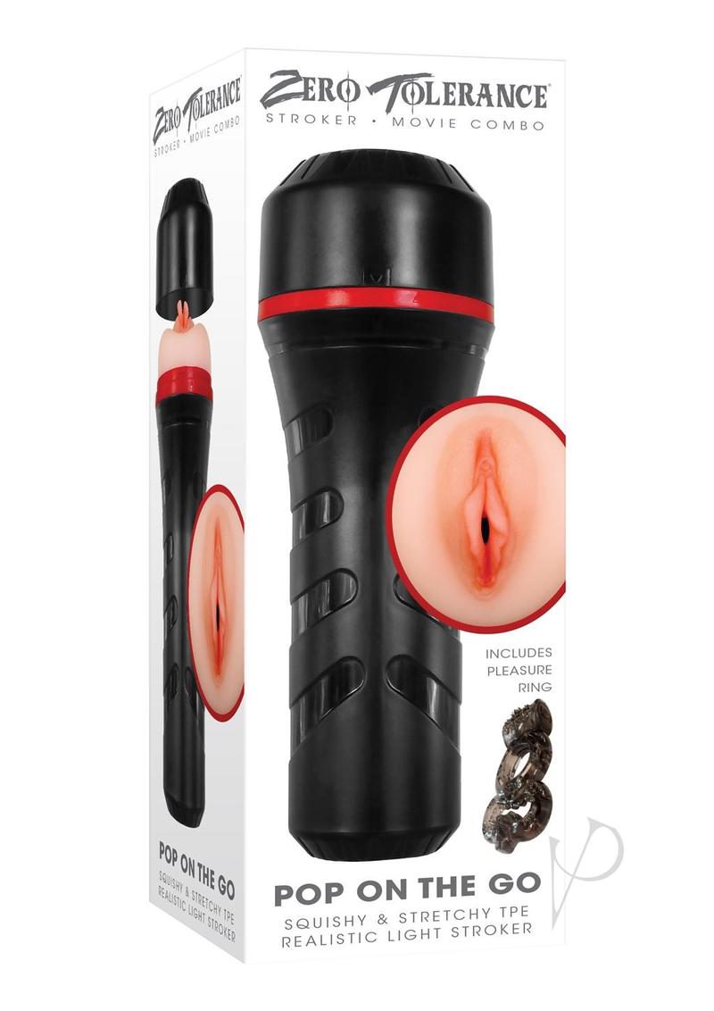 Zero Tolerance Pop On The Go Realistic Pussy Masturbator