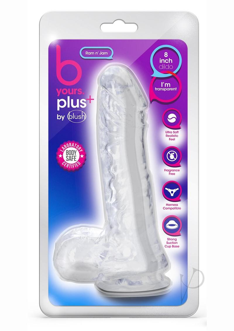B Yours Plus Ram N Jam Suction Cup Dildo