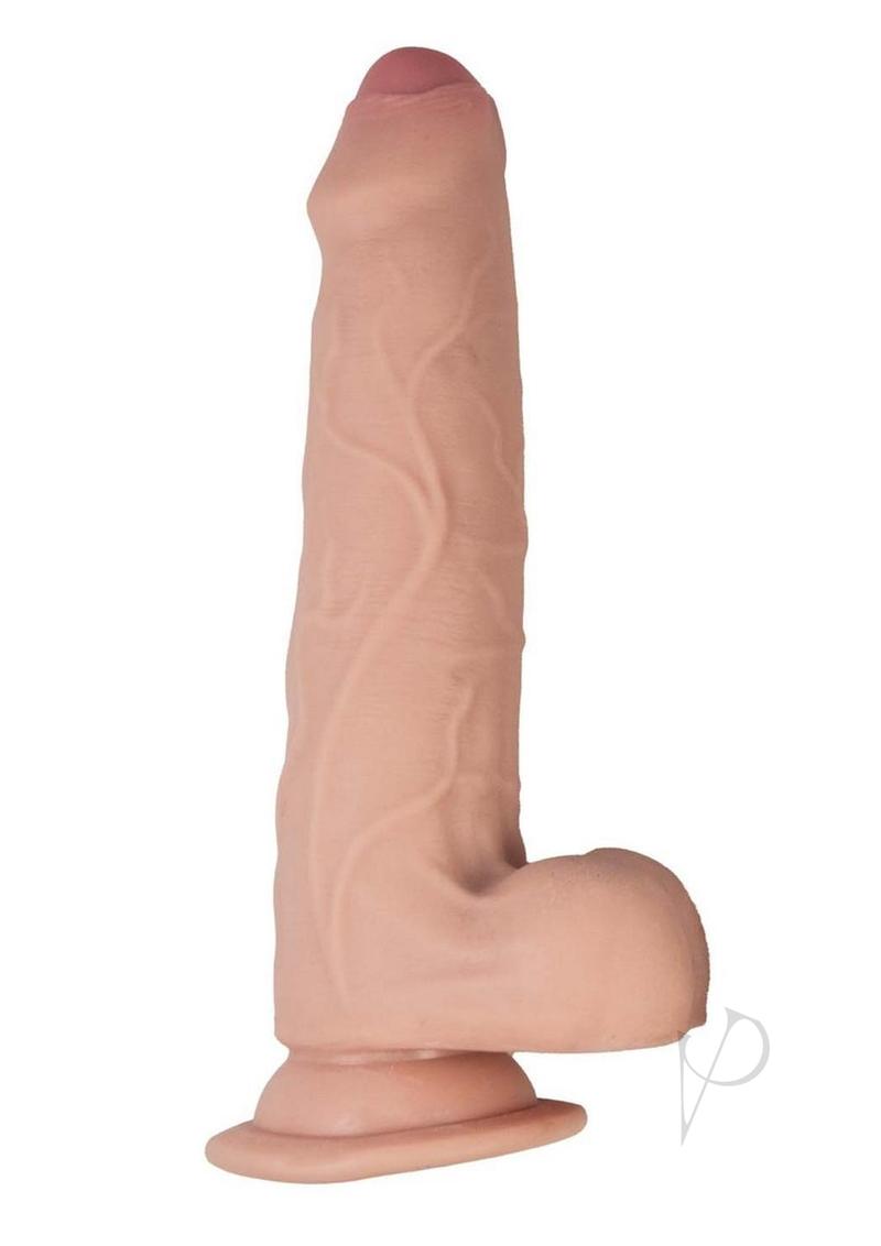 Realcocks Dual Layer Uncut Realistic Dildo Thin 8.5 inches