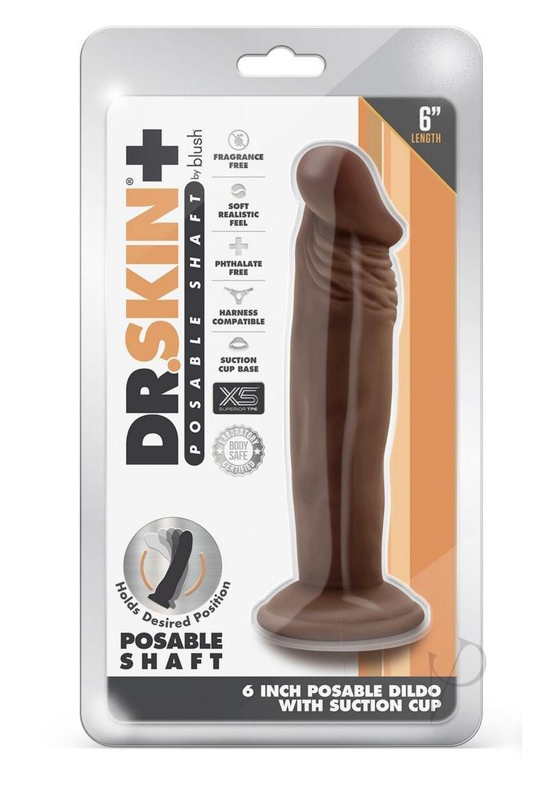 Dr. Skin Plus Posable Realistic Dildo 