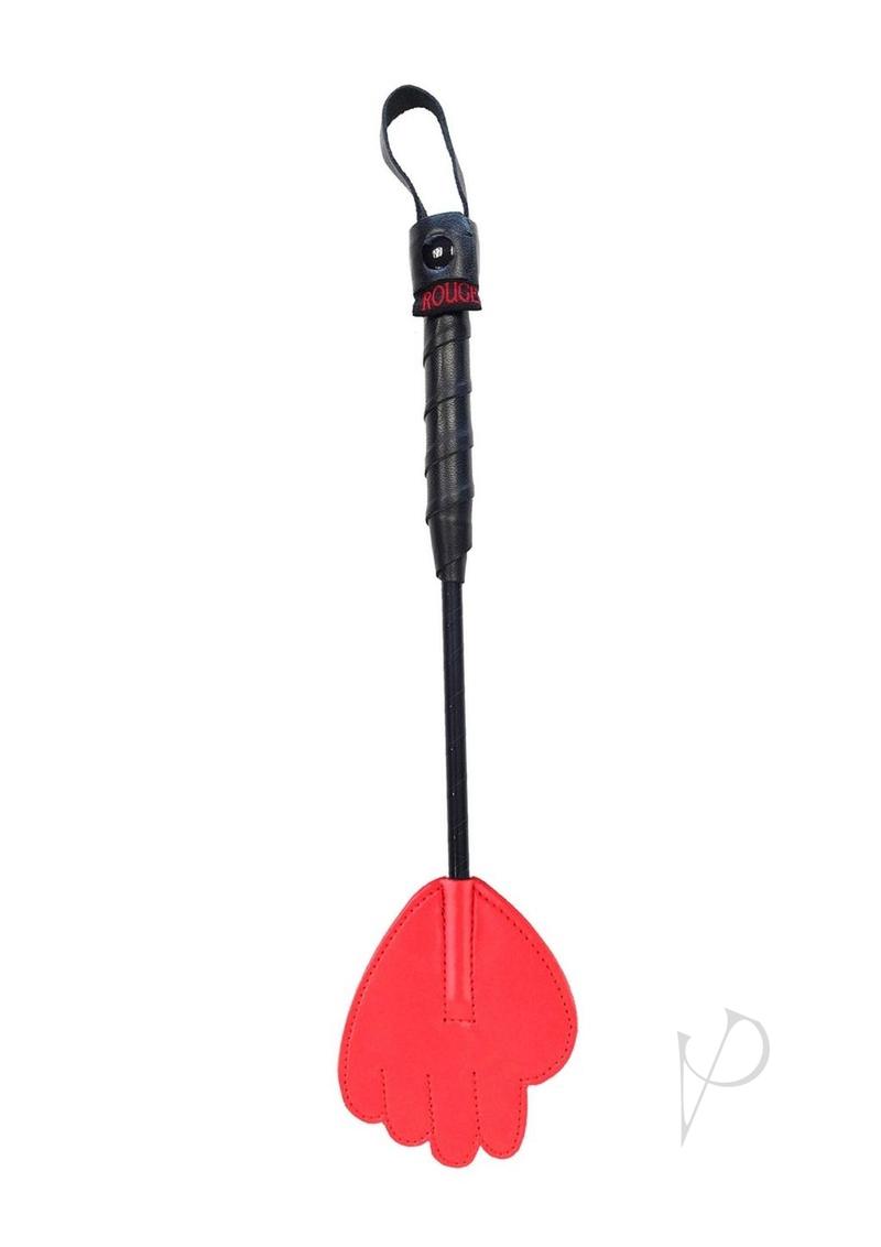 Rouge Mini Leather Hand Riding Crop