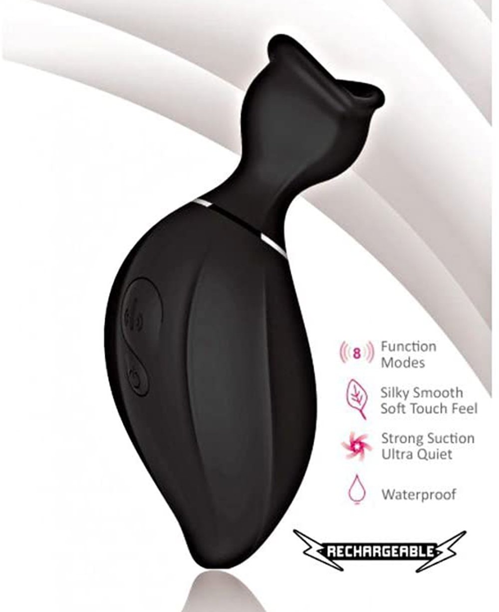 Bliss Allure Clitoral Sucking Vibrator Silicone Rechargeable Waterproof