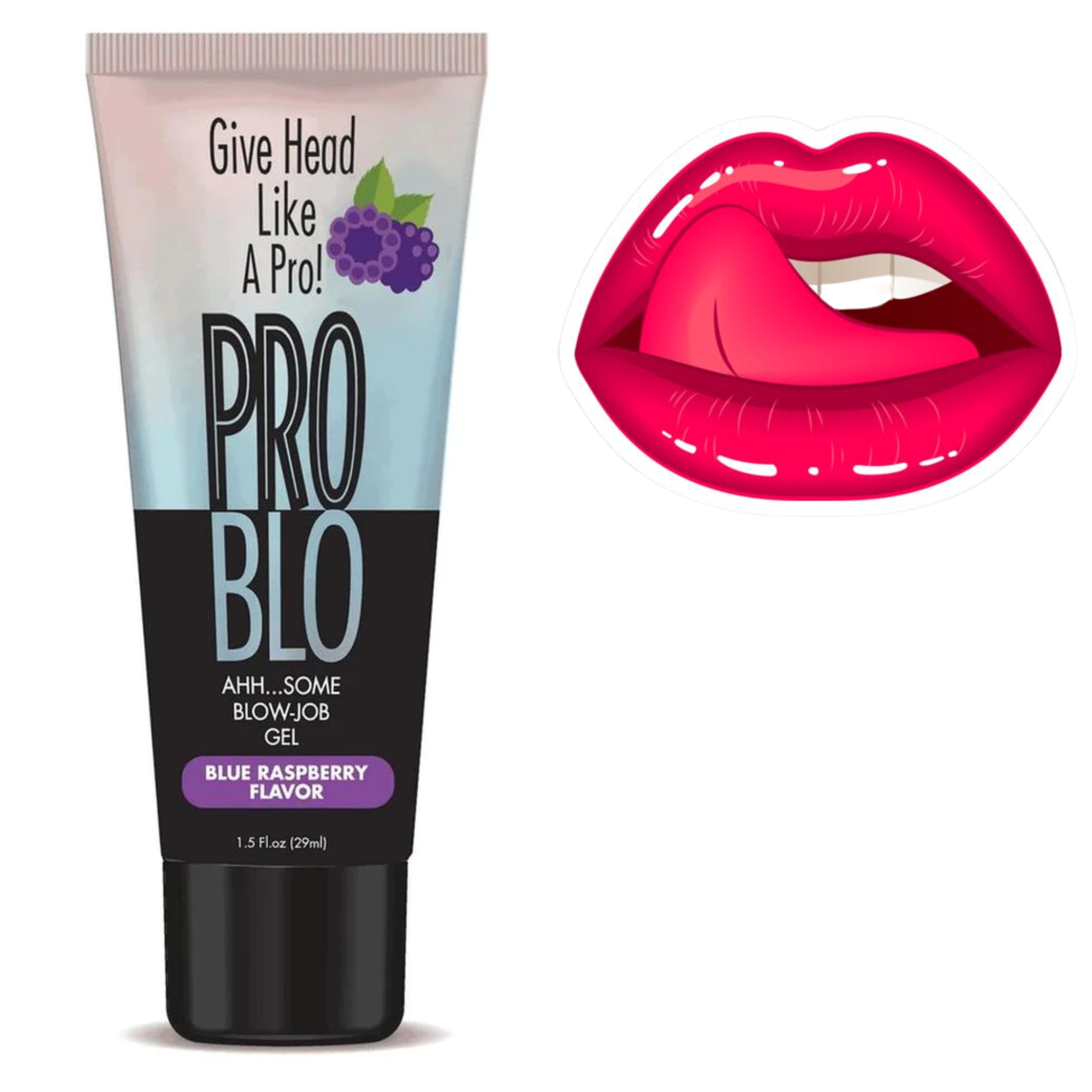 Problo Oral Pleasure Gel Warming Effect Blow Job Enhancer Flavored Lube 