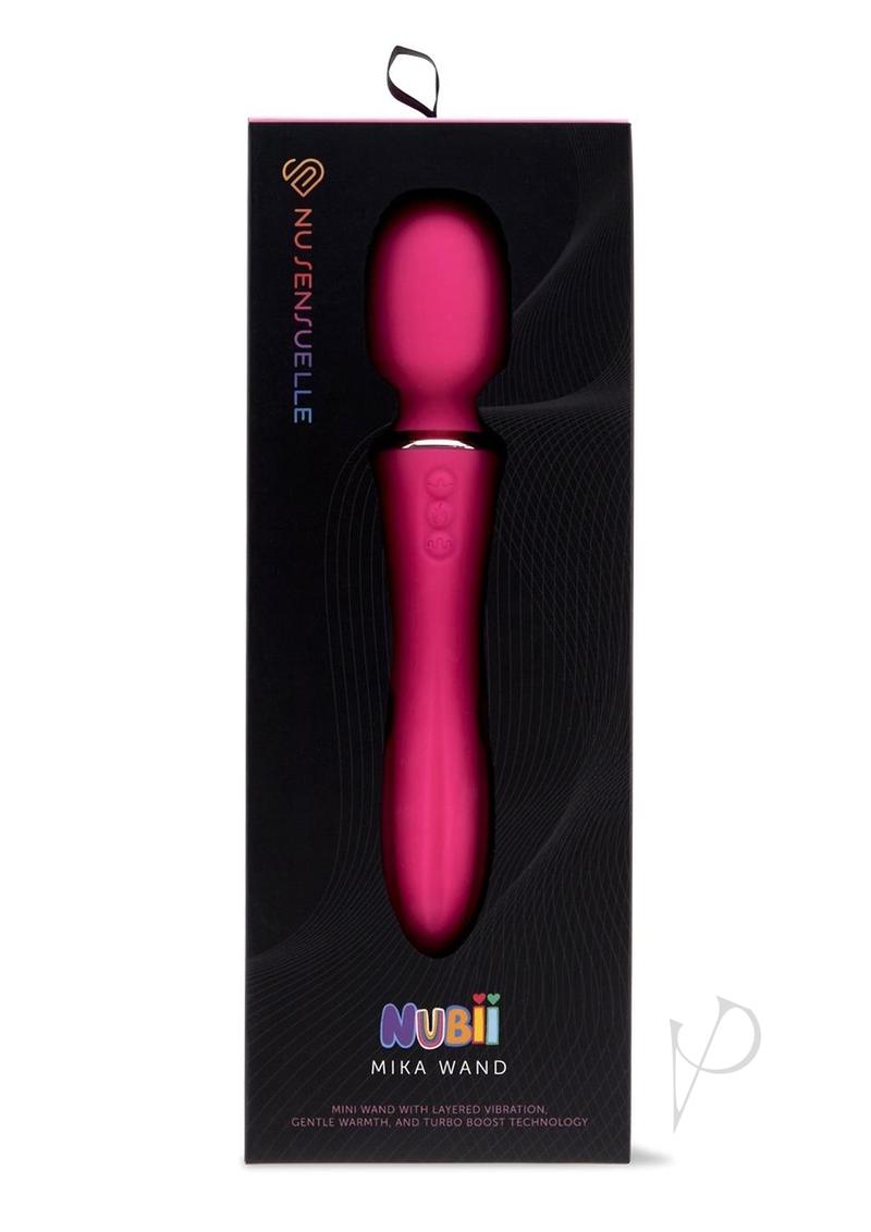 Sensuelle Mika Nubii Beginner-friendly Rechargeable Discreet Mini Wand Vibrator