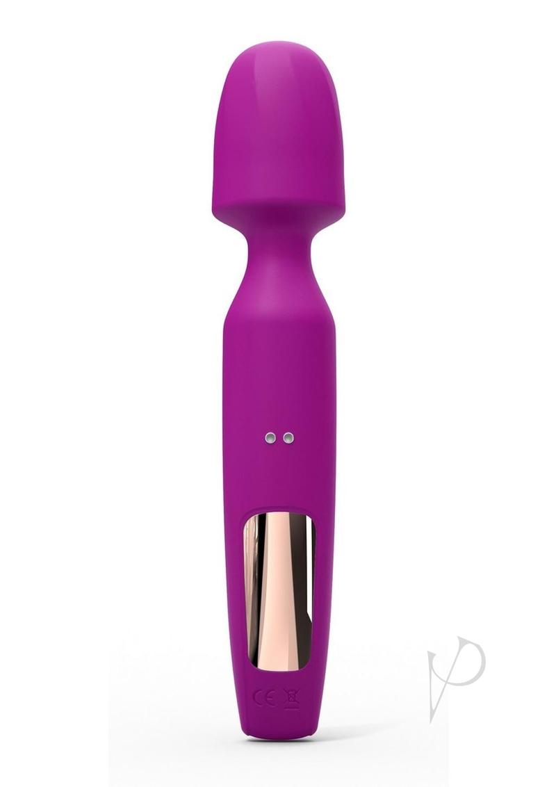 R-evolution Rechargeable Silicone Wand Vibrator With Two Interchangeable Heads