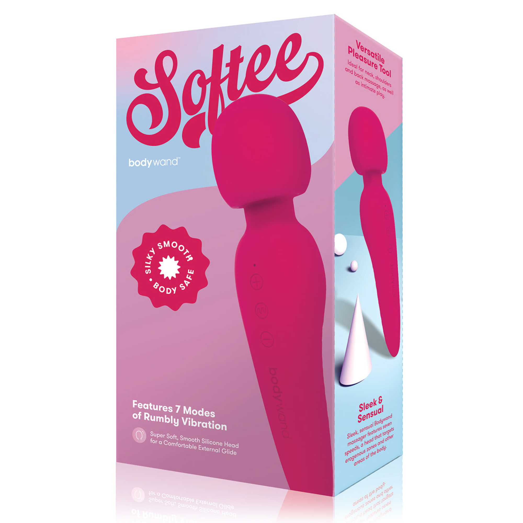 Bodywand Softee Rechargeable Silicone Wand Vibrator