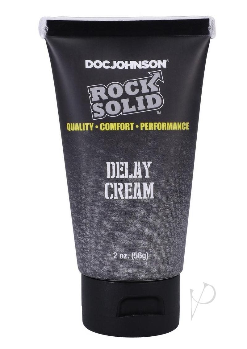 Rock Solid Delay Cream Unscented Sexual Enhancer  