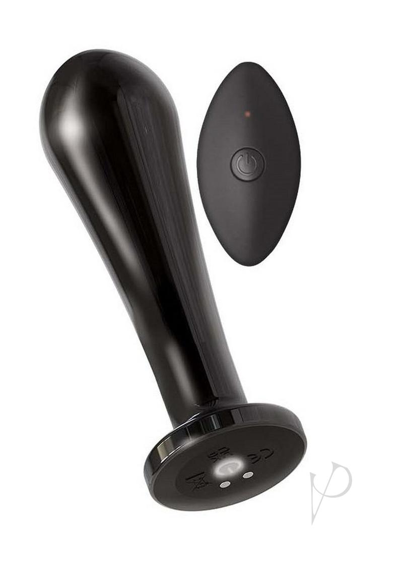 Nasstoys Ass-sation Vibrating Metal Anal Remote Control Butt Plug 