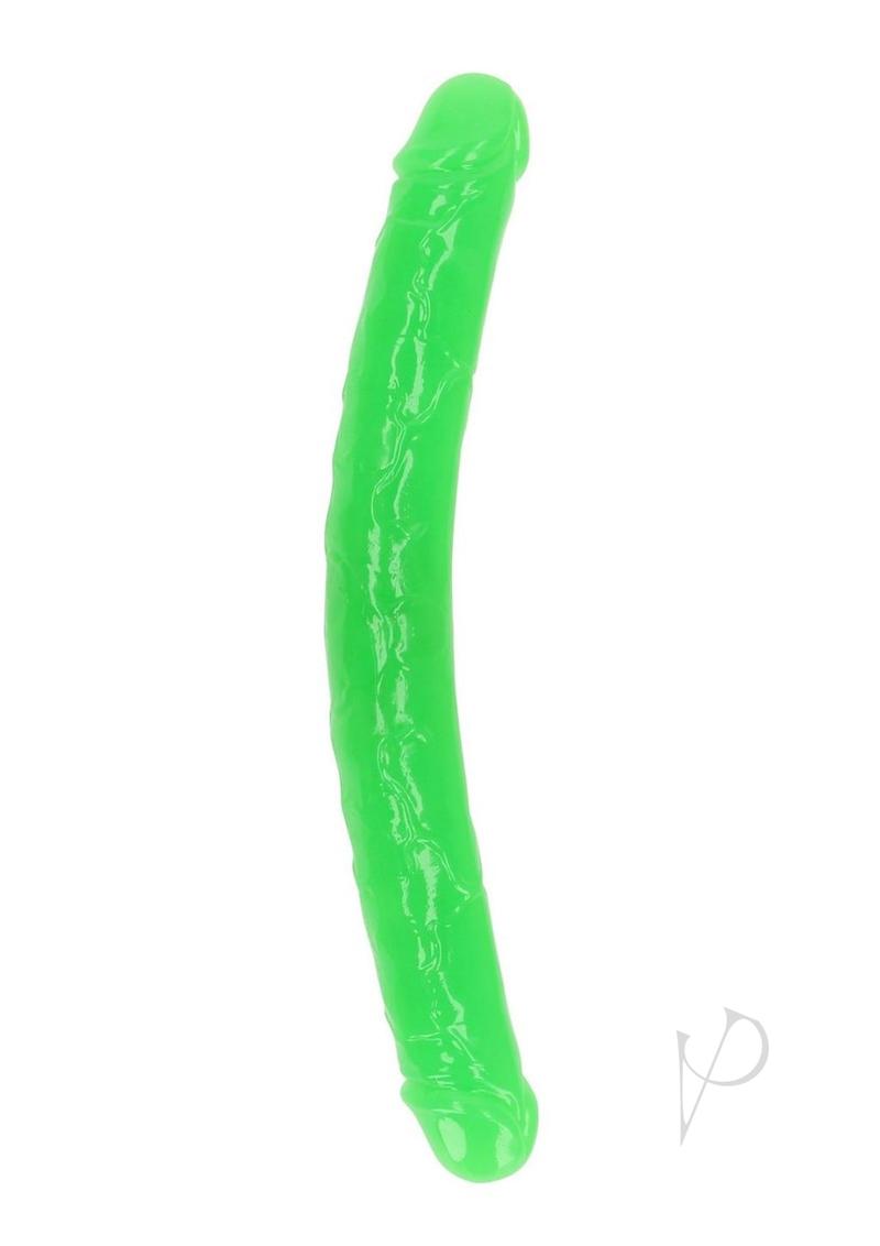 Realrock 15-inches Glow-in-the-Dark Anal Vaginal Double-Ended Dildo