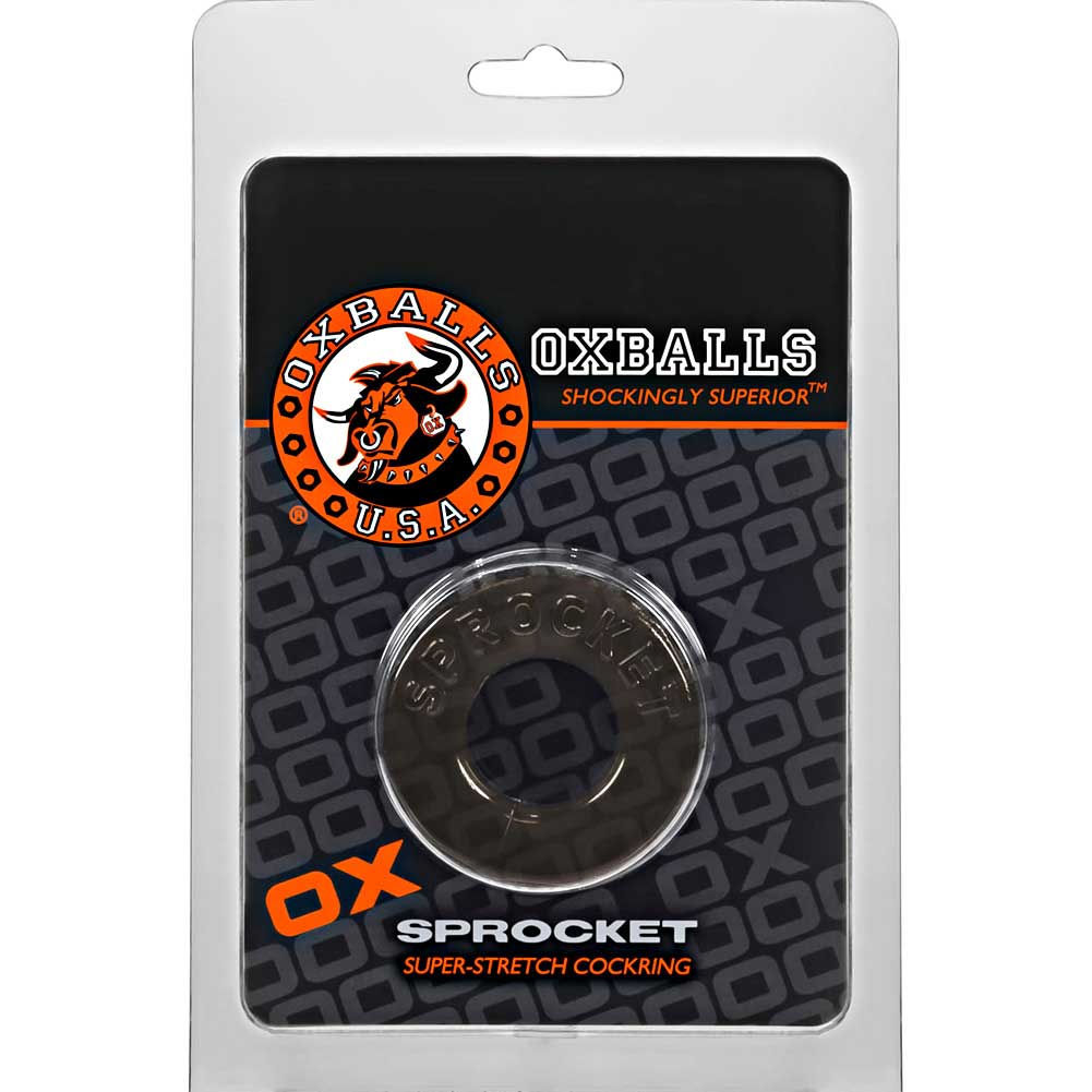 Atomic Jock Sprocket Super Stretch Penis Ring Blue OxBalls