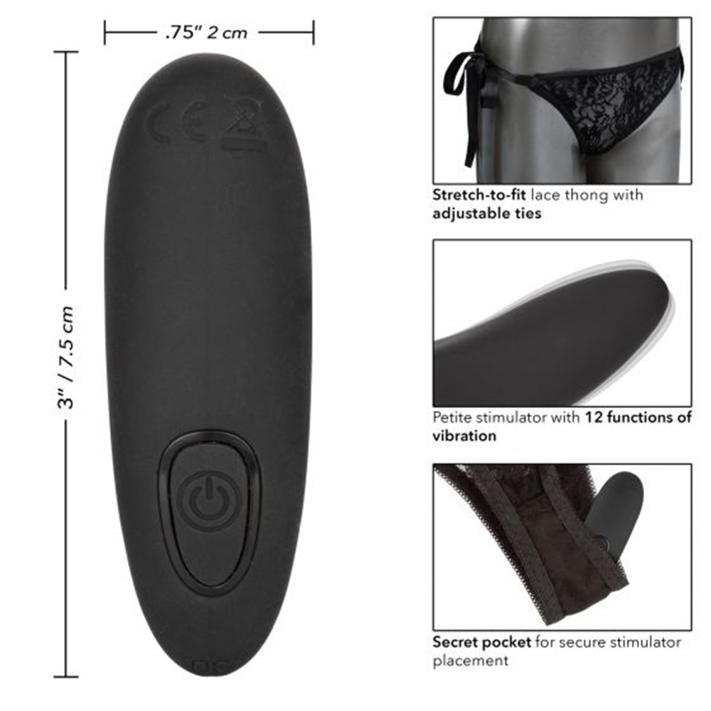 Rechargeable Silicone Vibrating Panties With Remote Control
