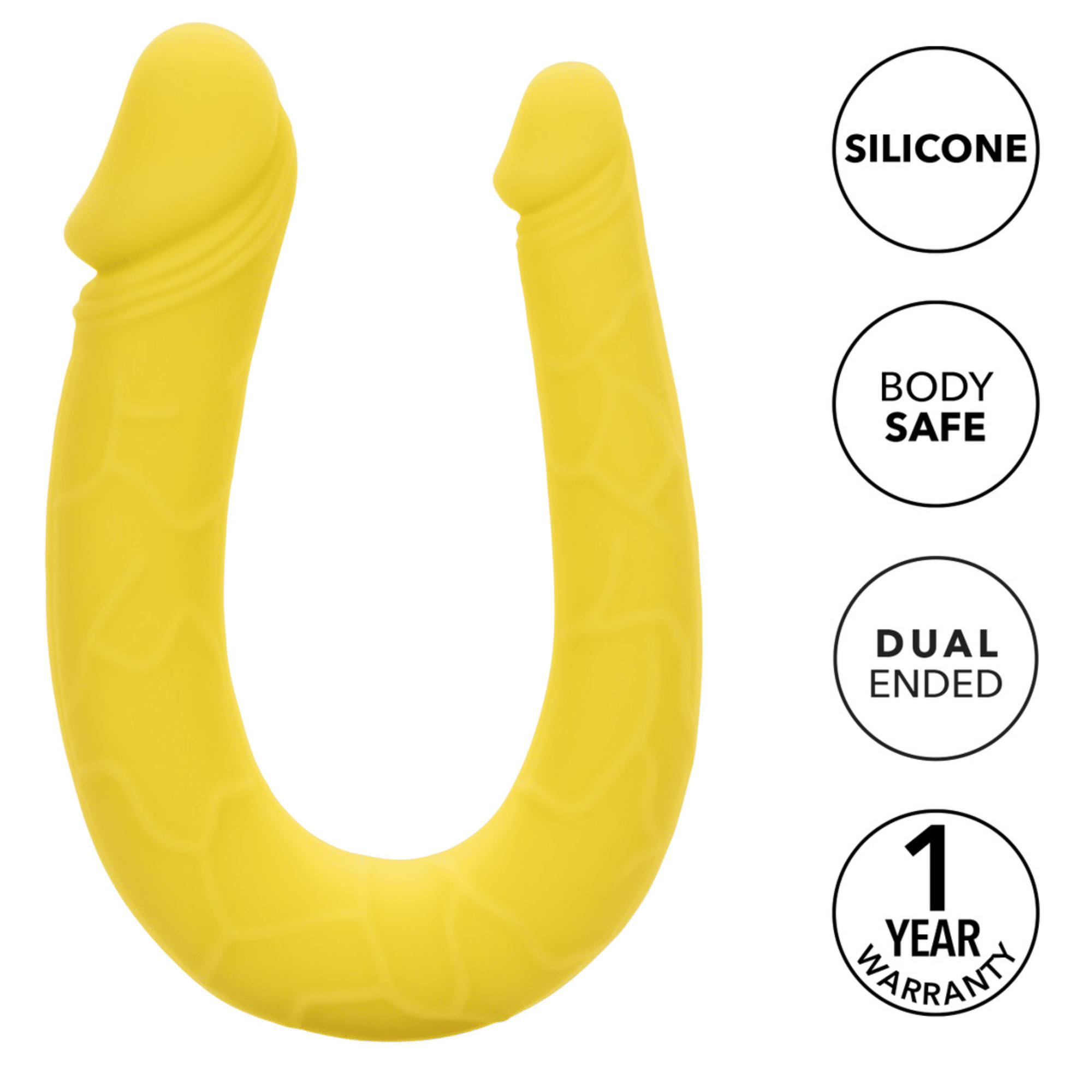 Boundless™ AC/DC Silicone Waterproof Dong Realistic Double-Ended Dildos