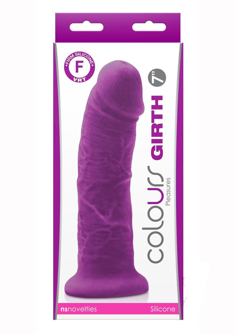 Pleasures Girth 7 inch Strap On Dildo With Suction Cup