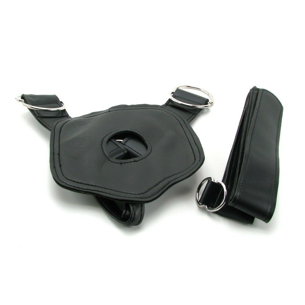 Huge Hollow Strap On Harness Kit 10 Inch Fetish Fantasy Extreme