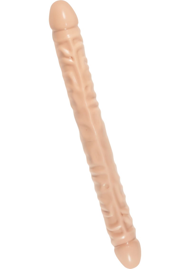 Classic Realistic Double Ended Dildo Veined 18 Inch