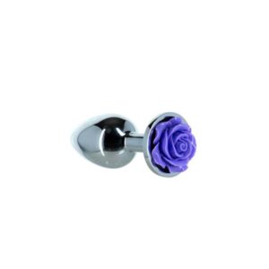 Lux Active Rose Metal Butt Plug