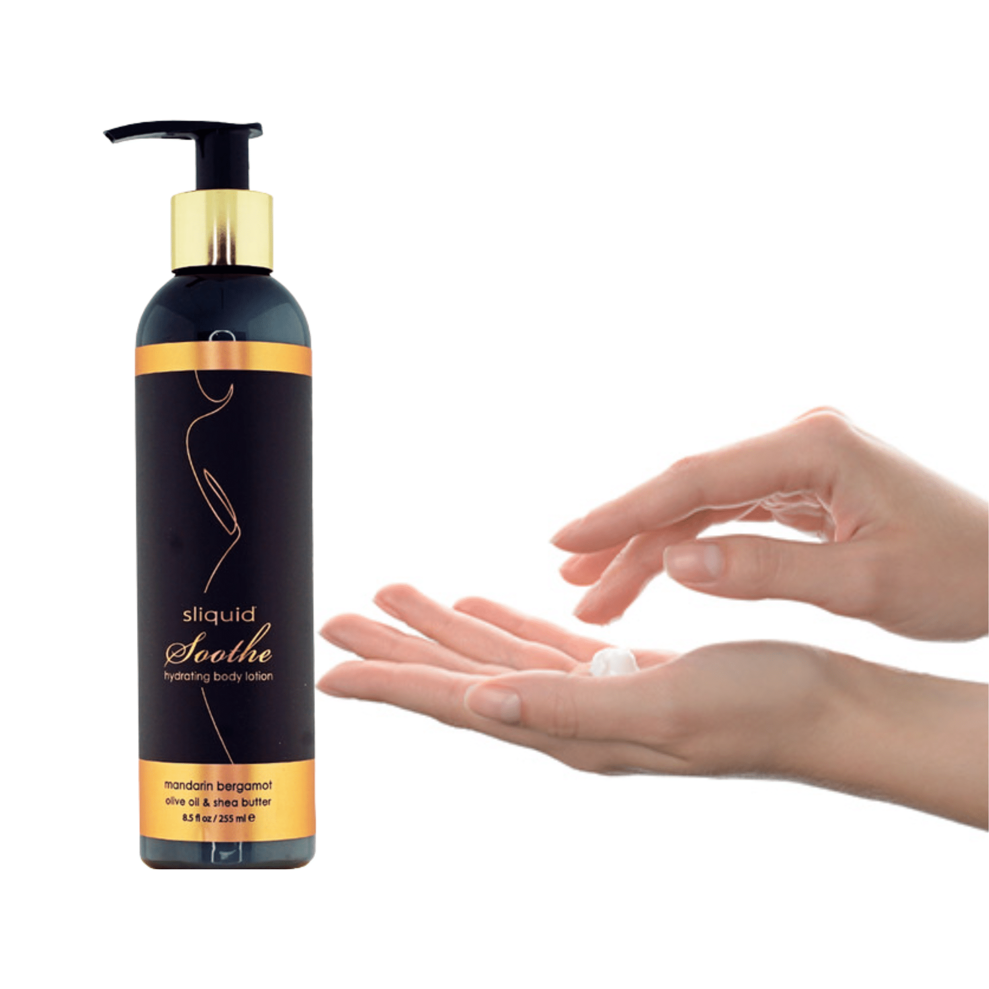 Sliquid Balance Soothe  8.5oz Non-Greasy Body Lotion for Adults