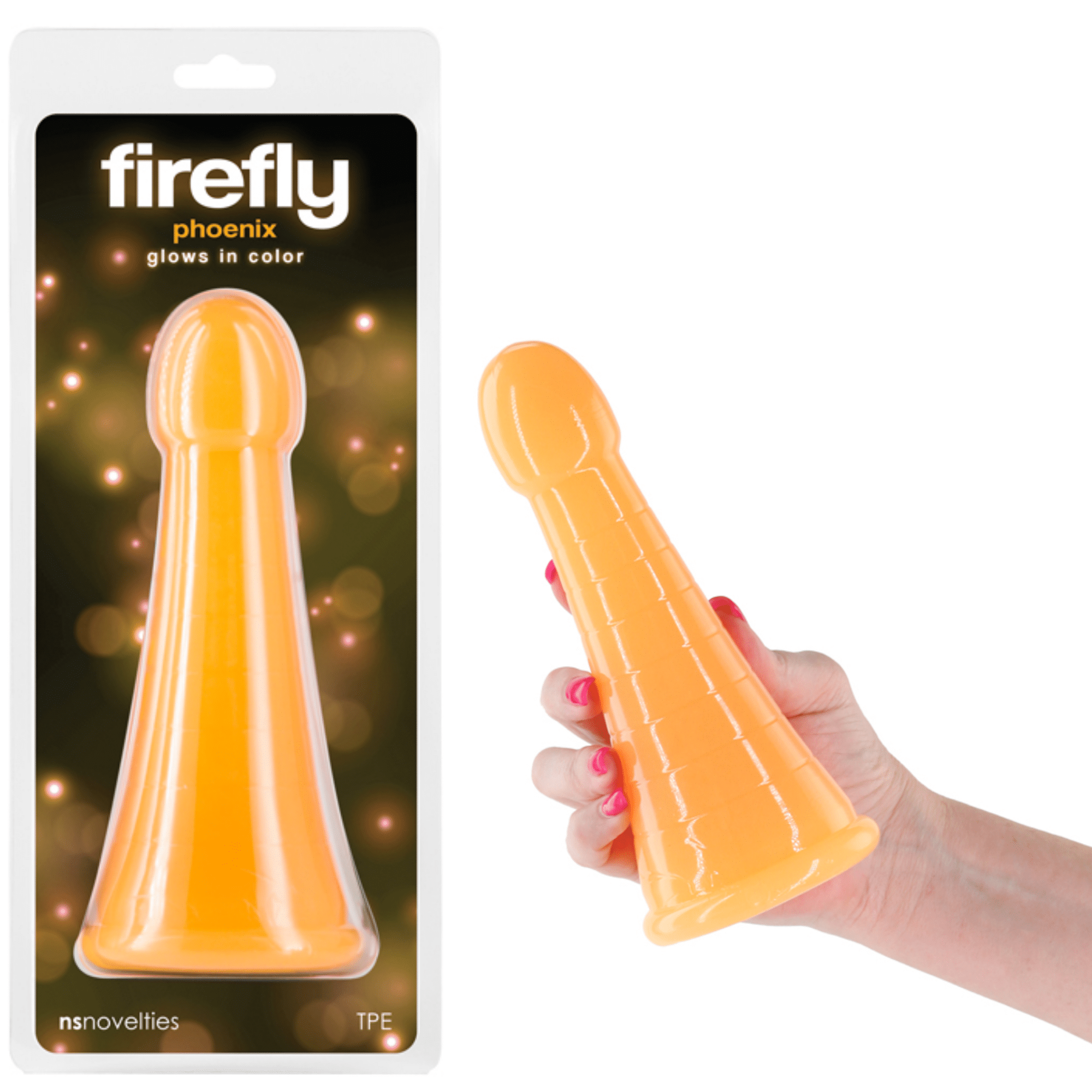 Firefly Phoenix Playful Glow-in-the-dark Non-Realistic Dildo 