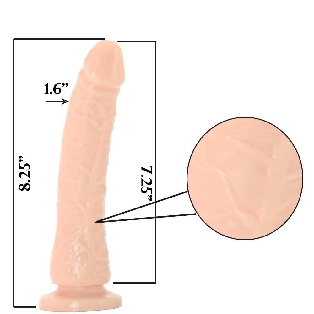 Basix Dong Slim 7 Inch Pegging Dildo With Suction Cup 7 Inch 