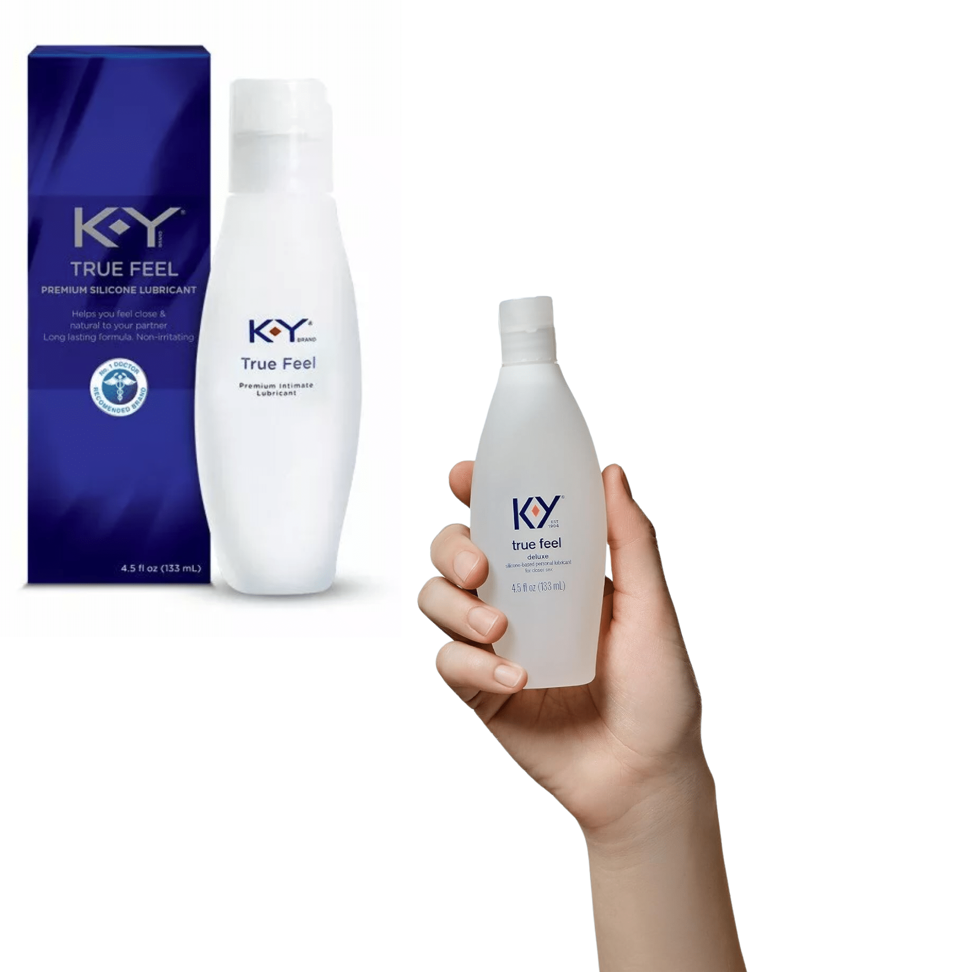 K-Y True Feel Premium Long Lasting & Non-irritating Silicone Lube 