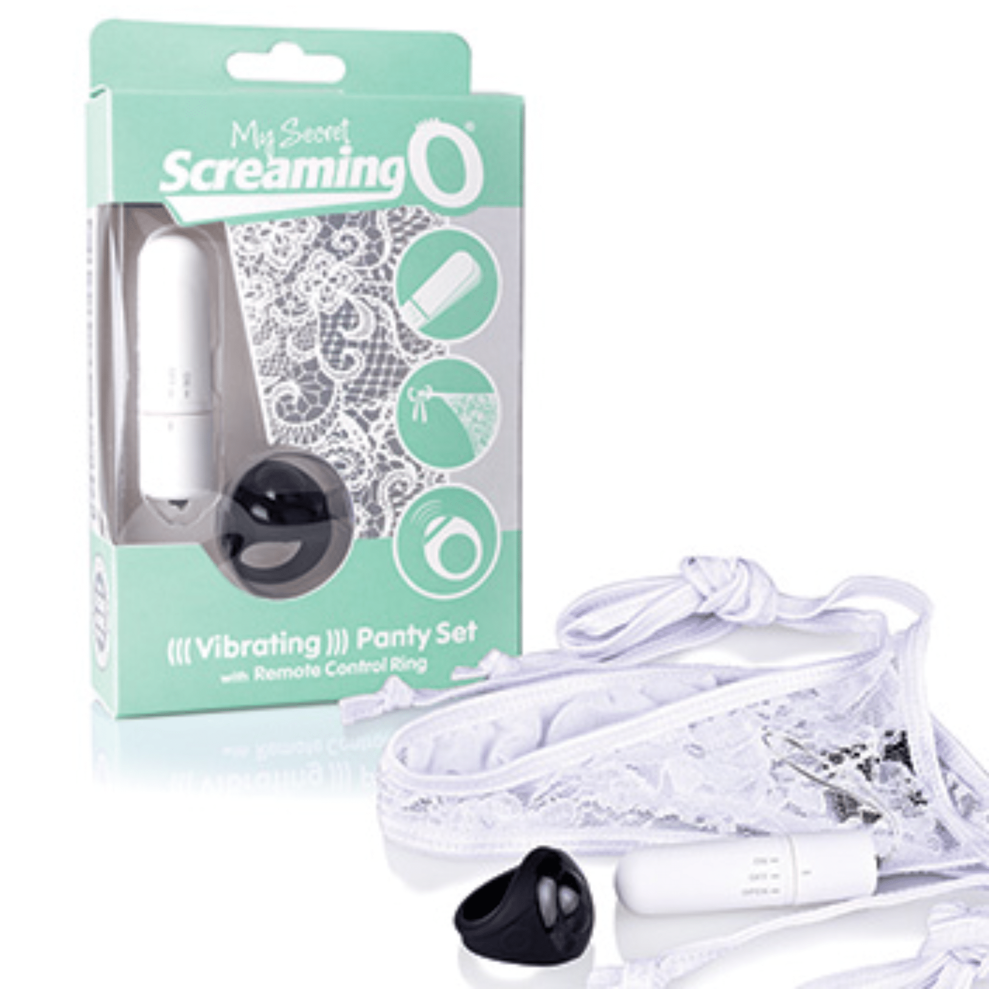 Screaming O My Secret Charged Bullet Vibrator Battery Operated Vibrating Panties With Remote Control Ring