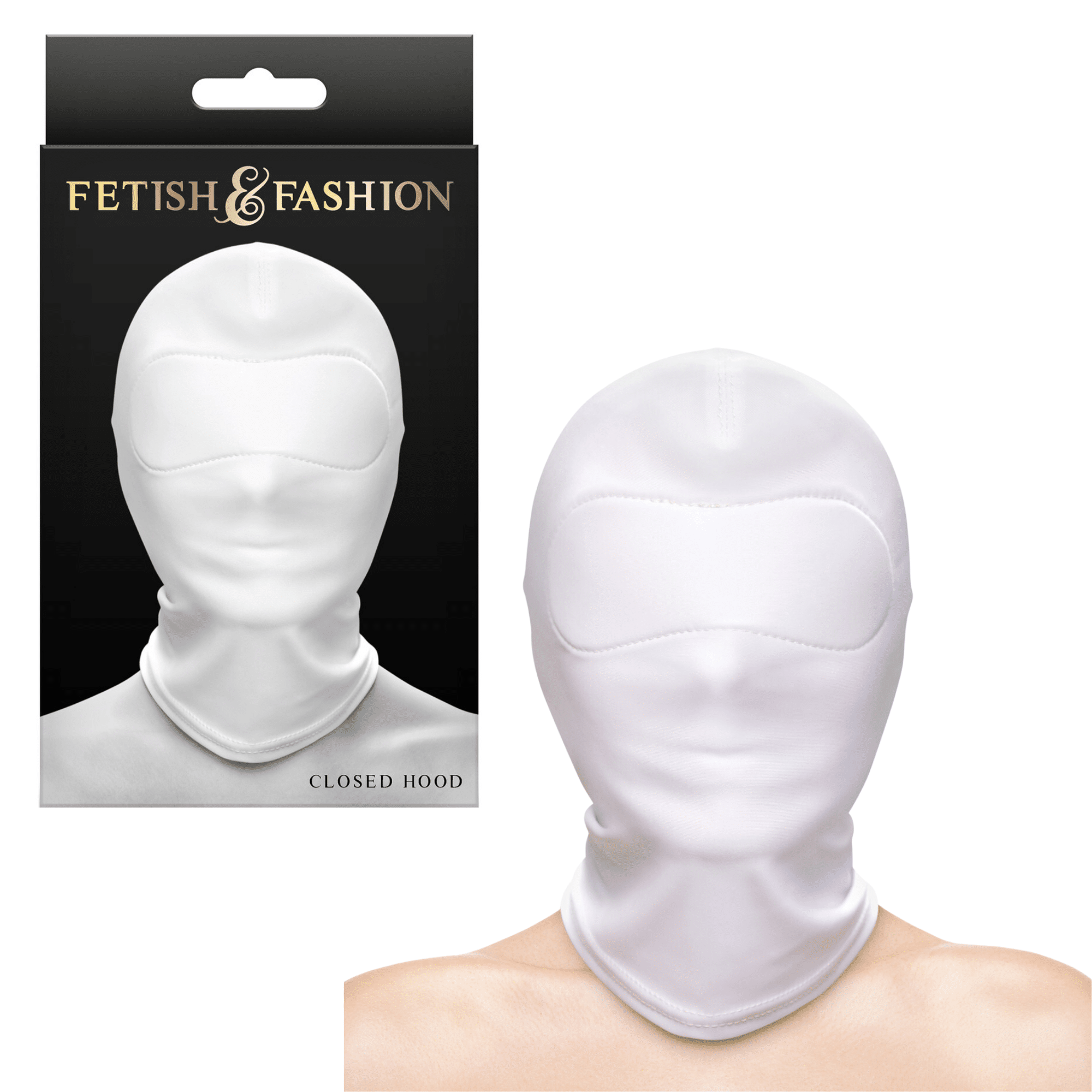 Fetish & Fashion Bondage Gear Submissive Closed Sexy Sex Hood By NS Novelties