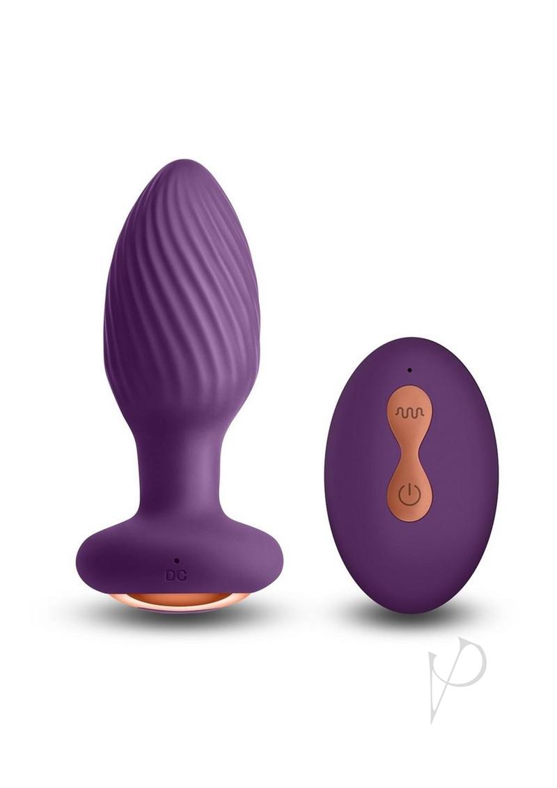 Inya Alpine Rechargeable Vibrating Gyrating Silicone Butt Plug