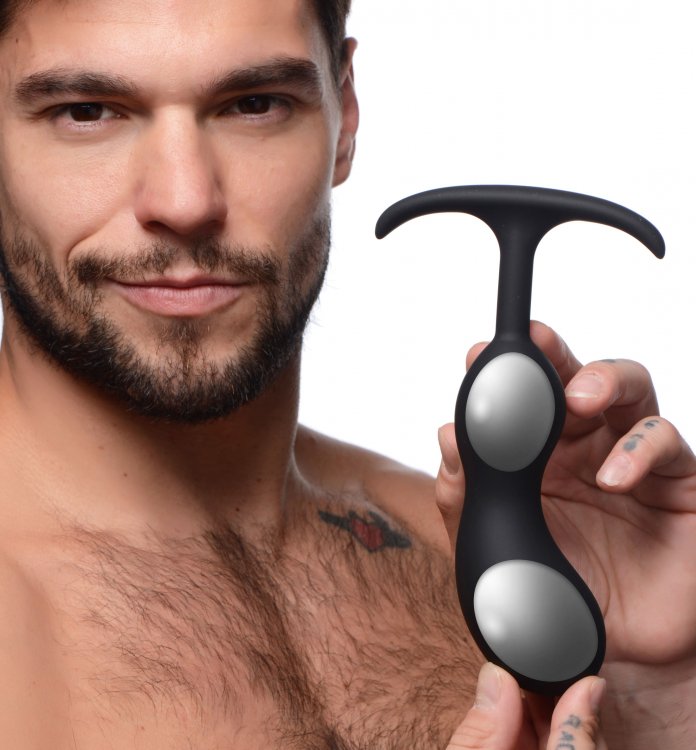 Heavy Hitters Silicone Weighted Prostate Massagers Plug 