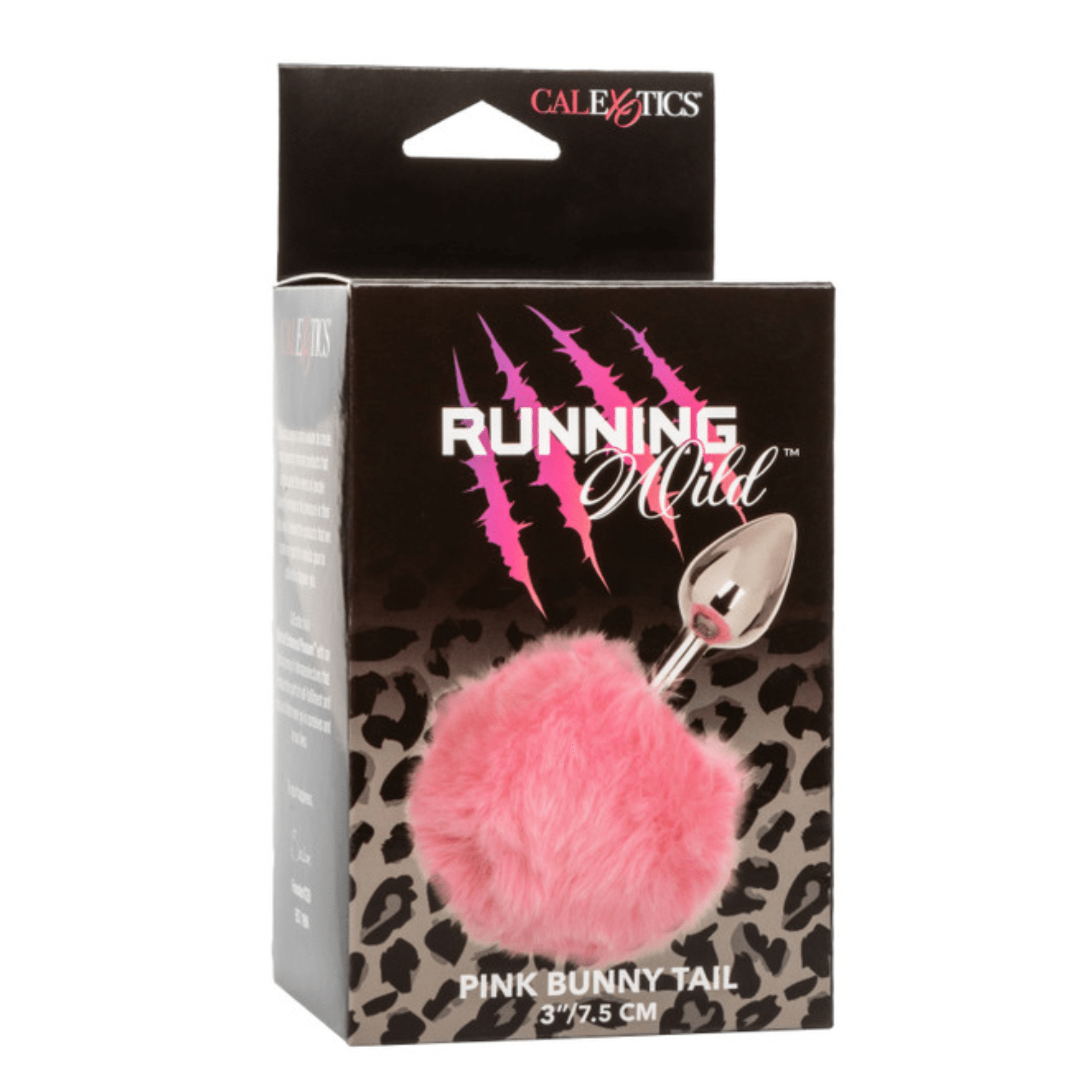 Running Wild Aluminum Beginner Friendly Butt Plug With Bunny Tail For Beginners