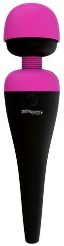 Palm Power Rechargeable Wand Vibrator Massager Silicone Body Wand
