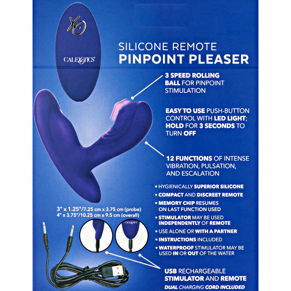 Silicone Remote Control Rechargeable Pleaser Vbrator