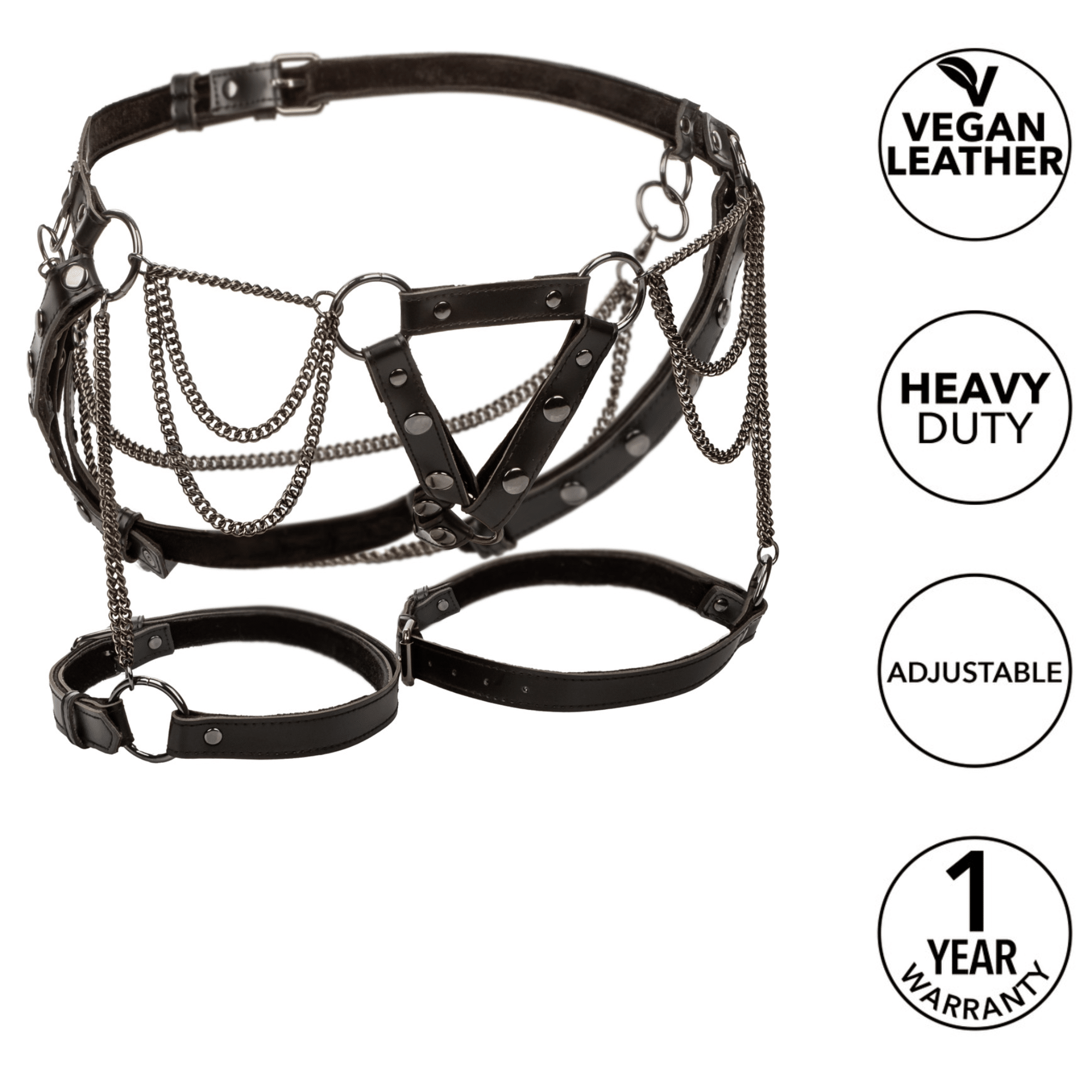 Euphoria Coll Thigh Harness Chaines Strap-On Sex Gear Bondage Fantasy Fetish Toy