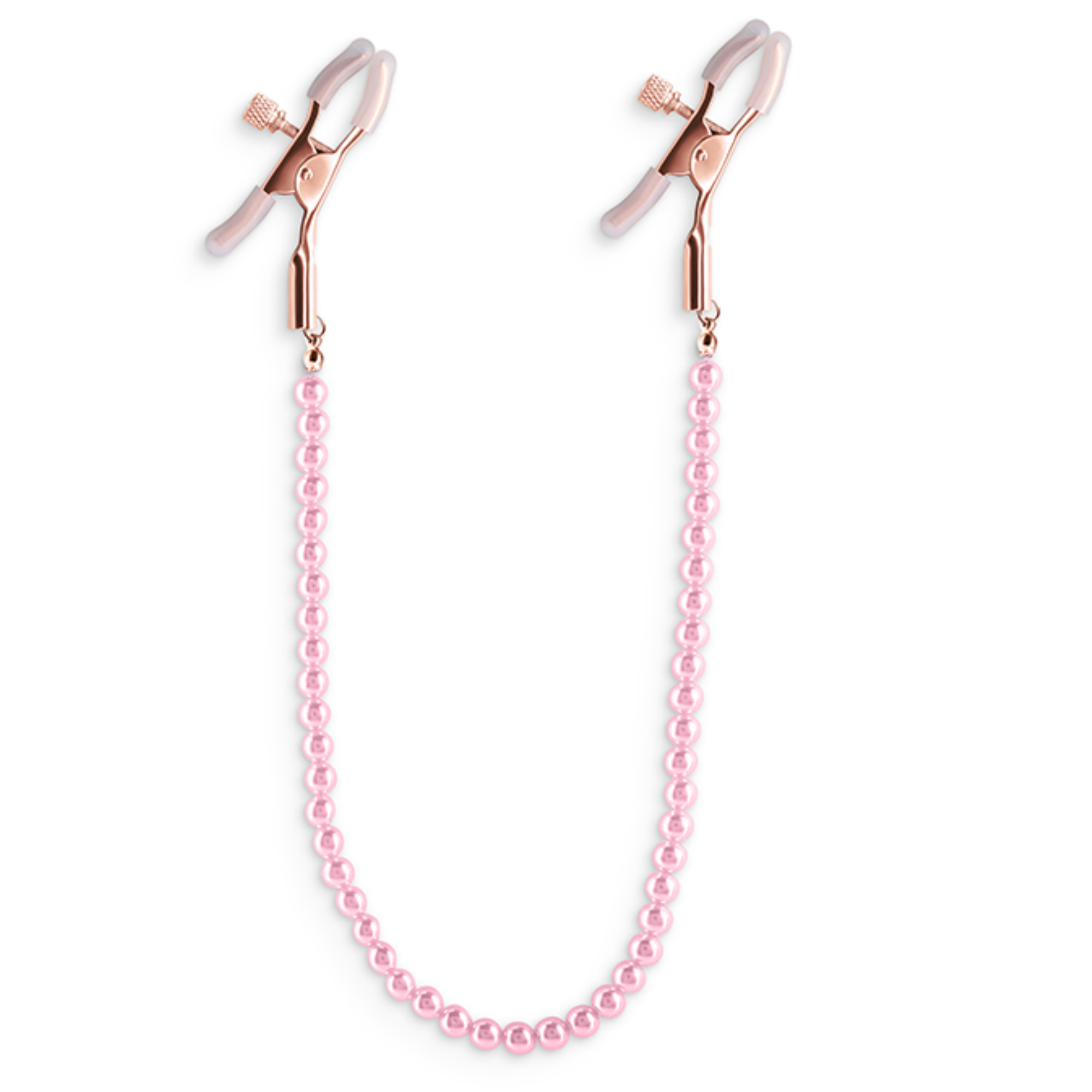 Bound Bondage Gear Silicone Tips Metal Nipple Clamps Dc1