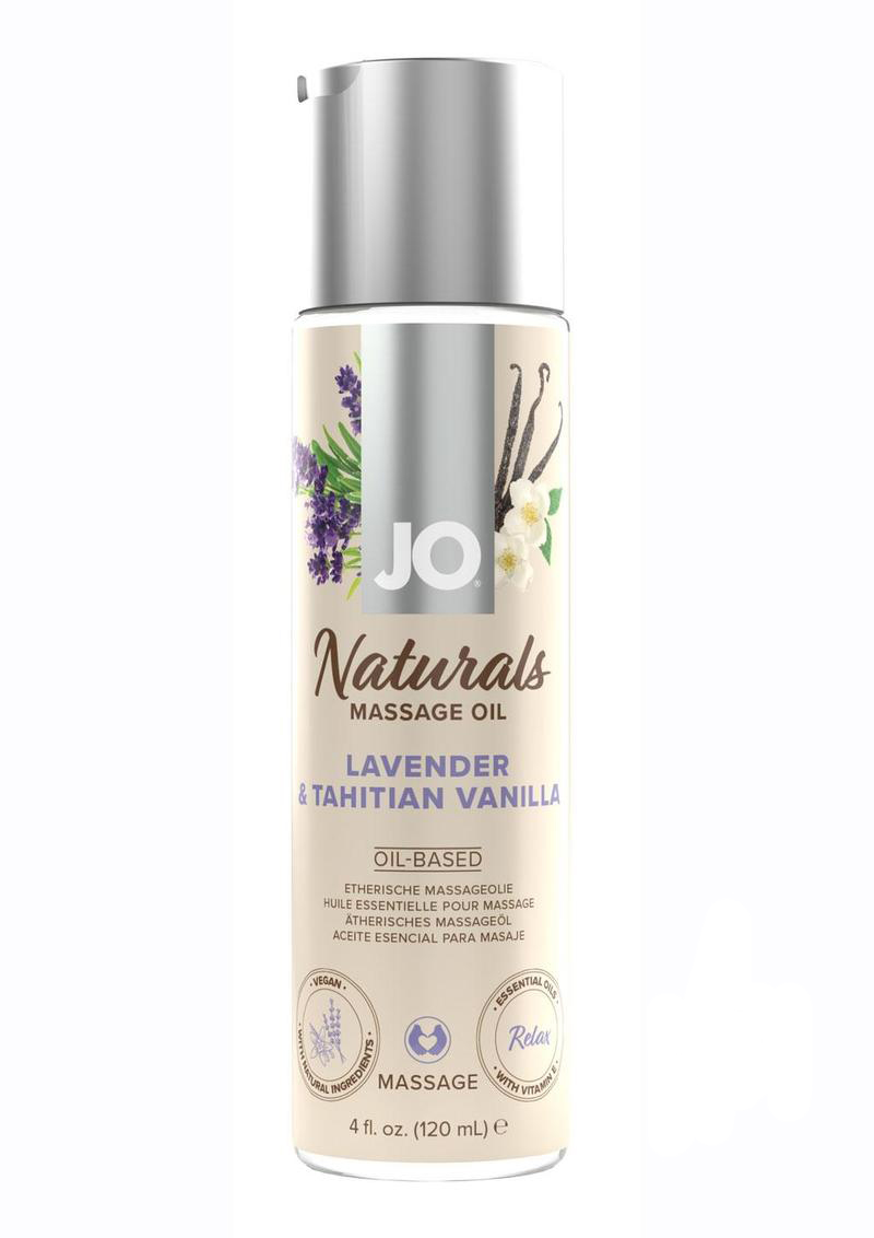 Jo Naturals Body and Massage Oils 