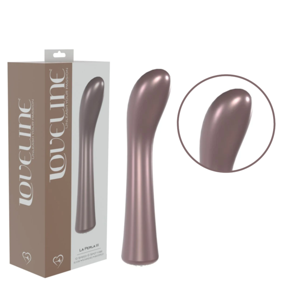 La Peria Iii Gspot Vibe Pink Rechargeable Beginner-Friendly Silicone Vibrator