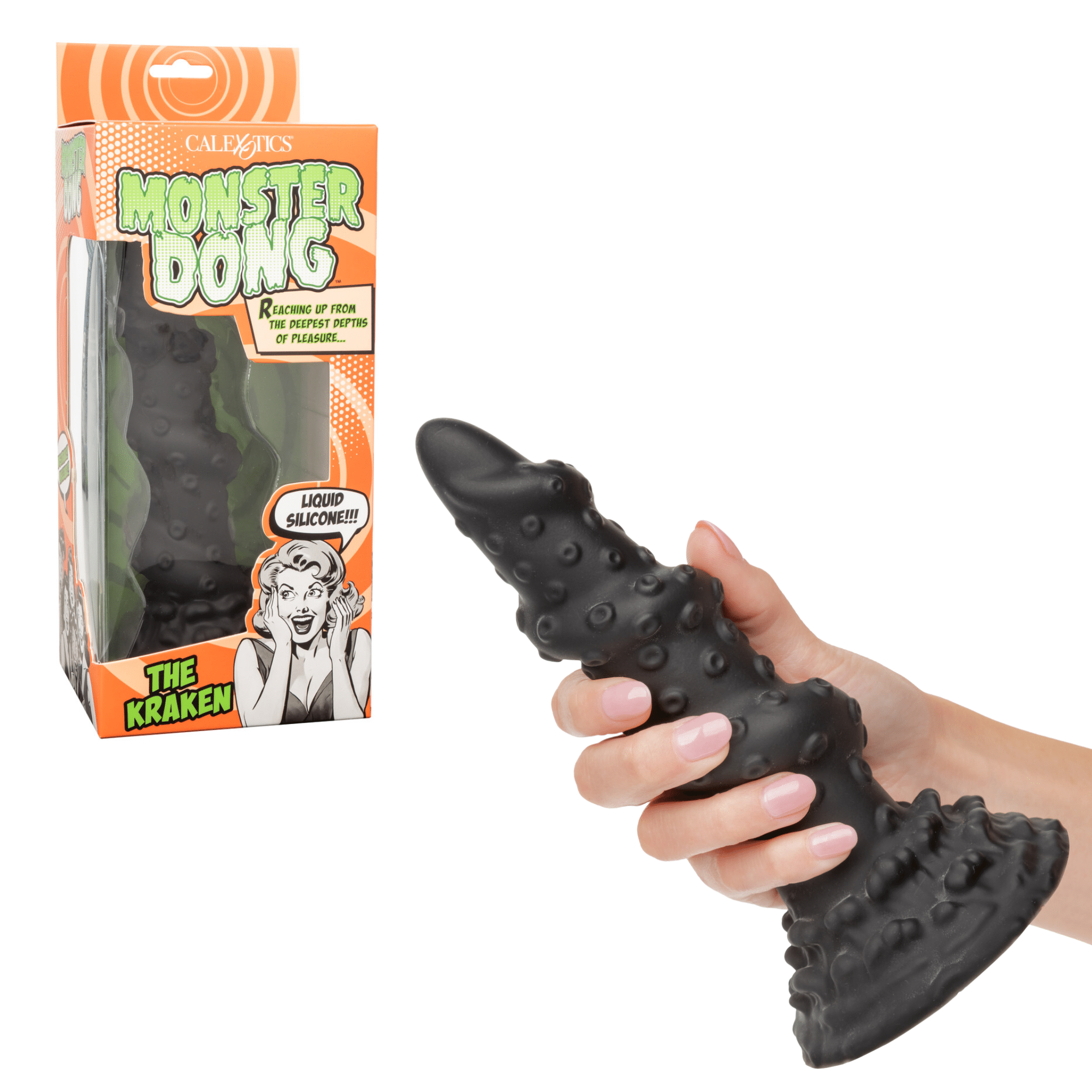Monster Dong Suction Cup G-Spot Stimulator Fantasy Dildo