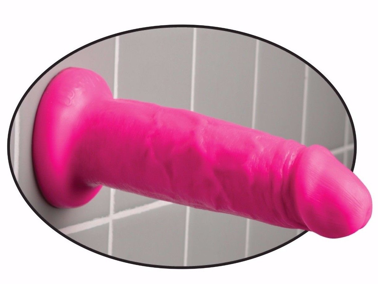 Dillio Chub Suction Cup Pegging Dildo 6 Inch