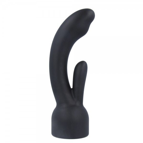 Doxy Massager Vibrating Wand Attachment Silicone Black