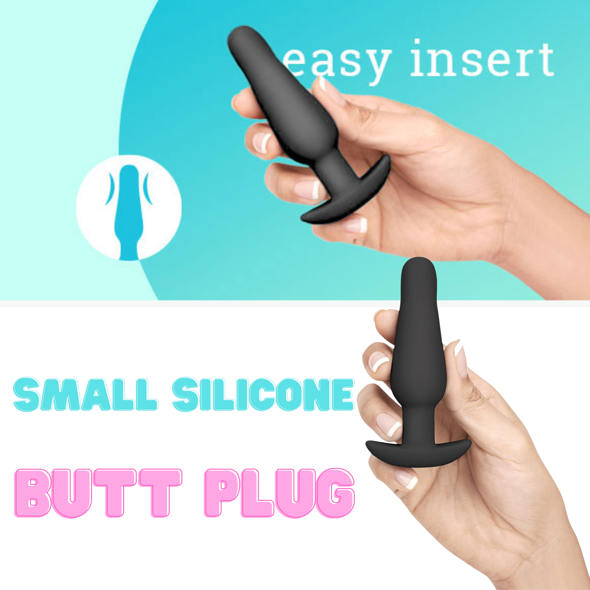 b-Vibe Anal Preparation Silicone Weighted Vibrating Training Anal Kit & Education Set