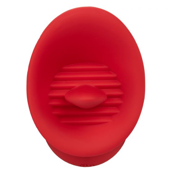 French Kiss Silicone Rechargeable Oral Sex Vibrator Red