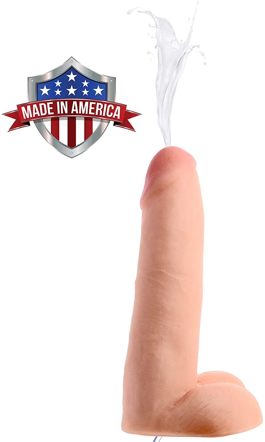 Loadz Dual Density Realistic Squirting Dildo 