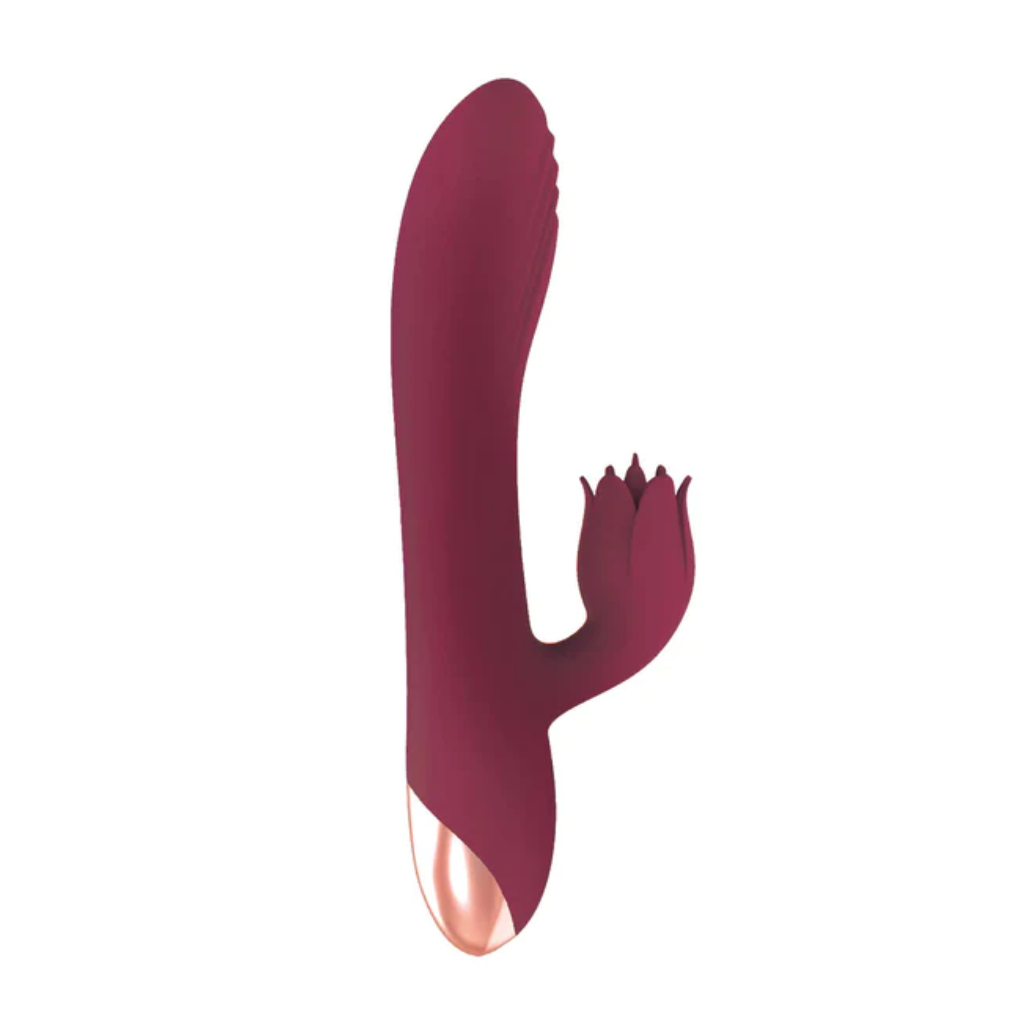 Mystique Venus Vibe Eggplant Vibrating Massager G-Spot Stimulation Rabbit Vibrator