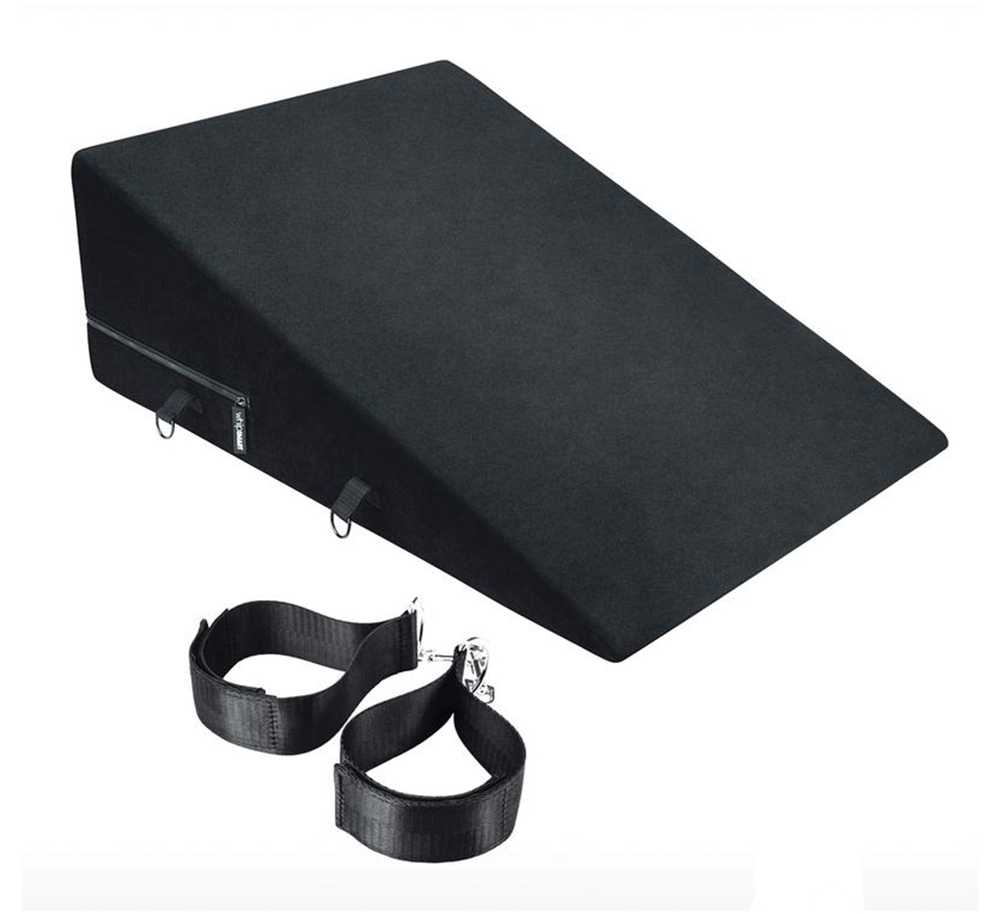 The Try-Angle Position Enhancers Pillow With Wrist Cuffs