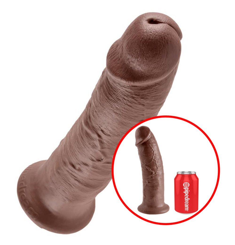 King Cock Big Realistic Strap On Dildo With Suction Cup 
